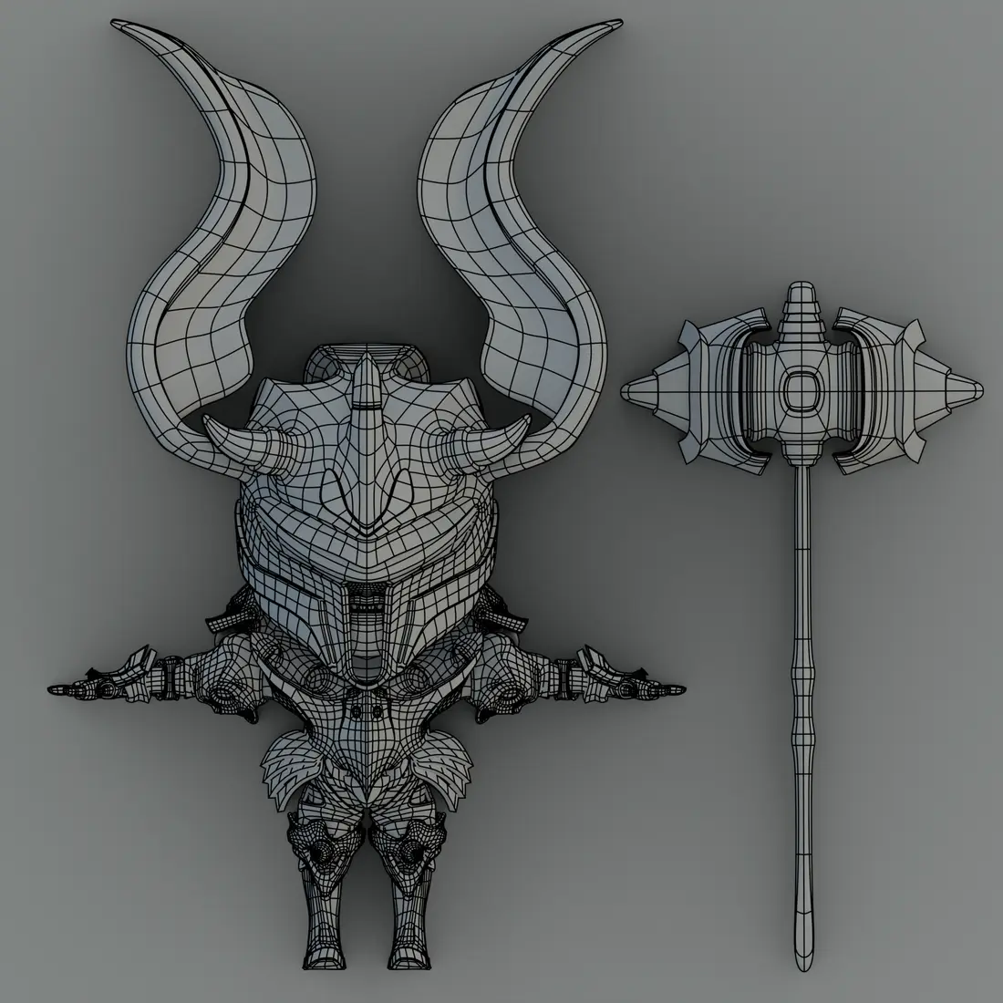 Chibi Knight, 3D · Character — image 2 of 6