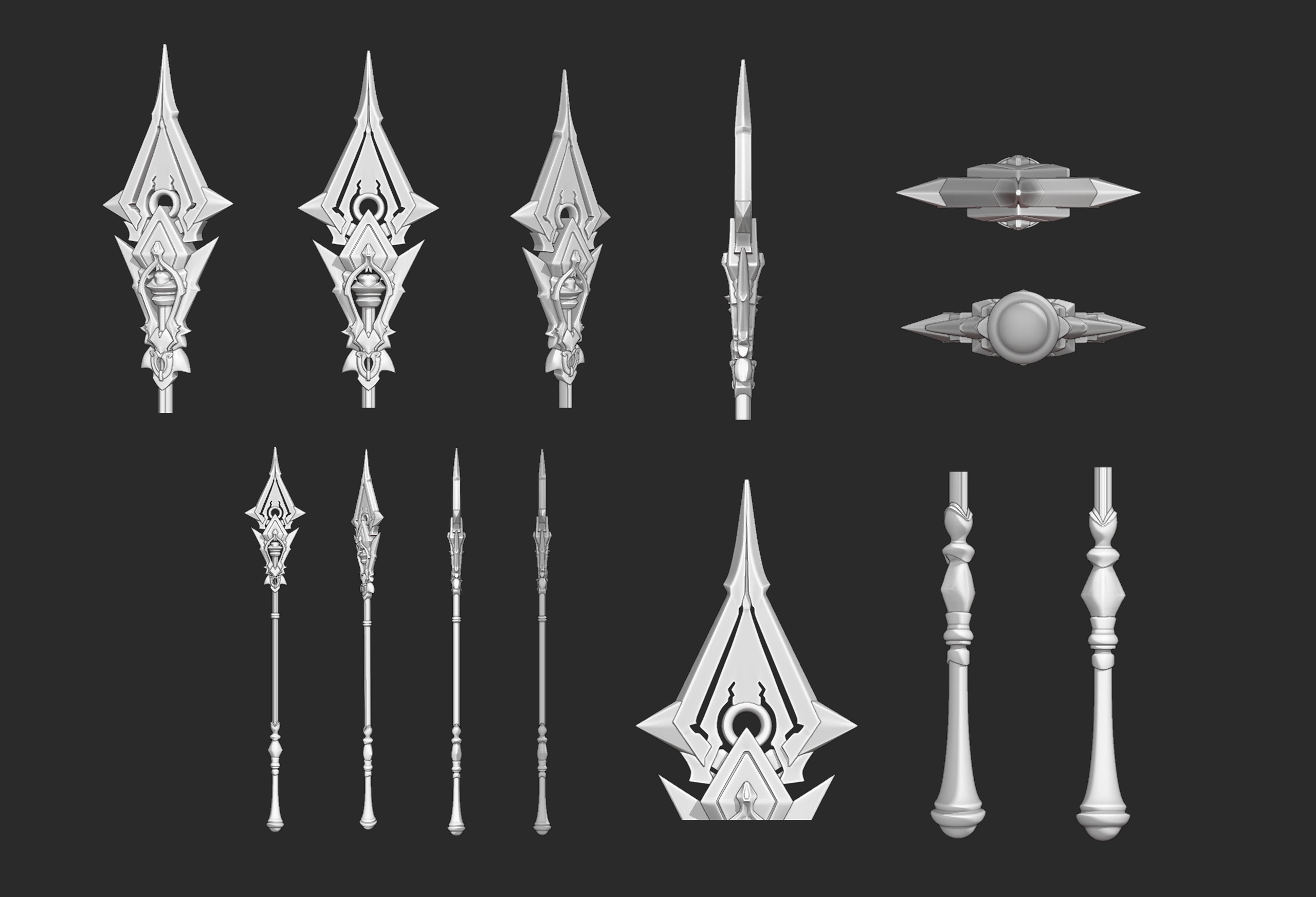 Fantasy Weapons, Weapon design · Fantasy · Sculpt — image 2 of 5