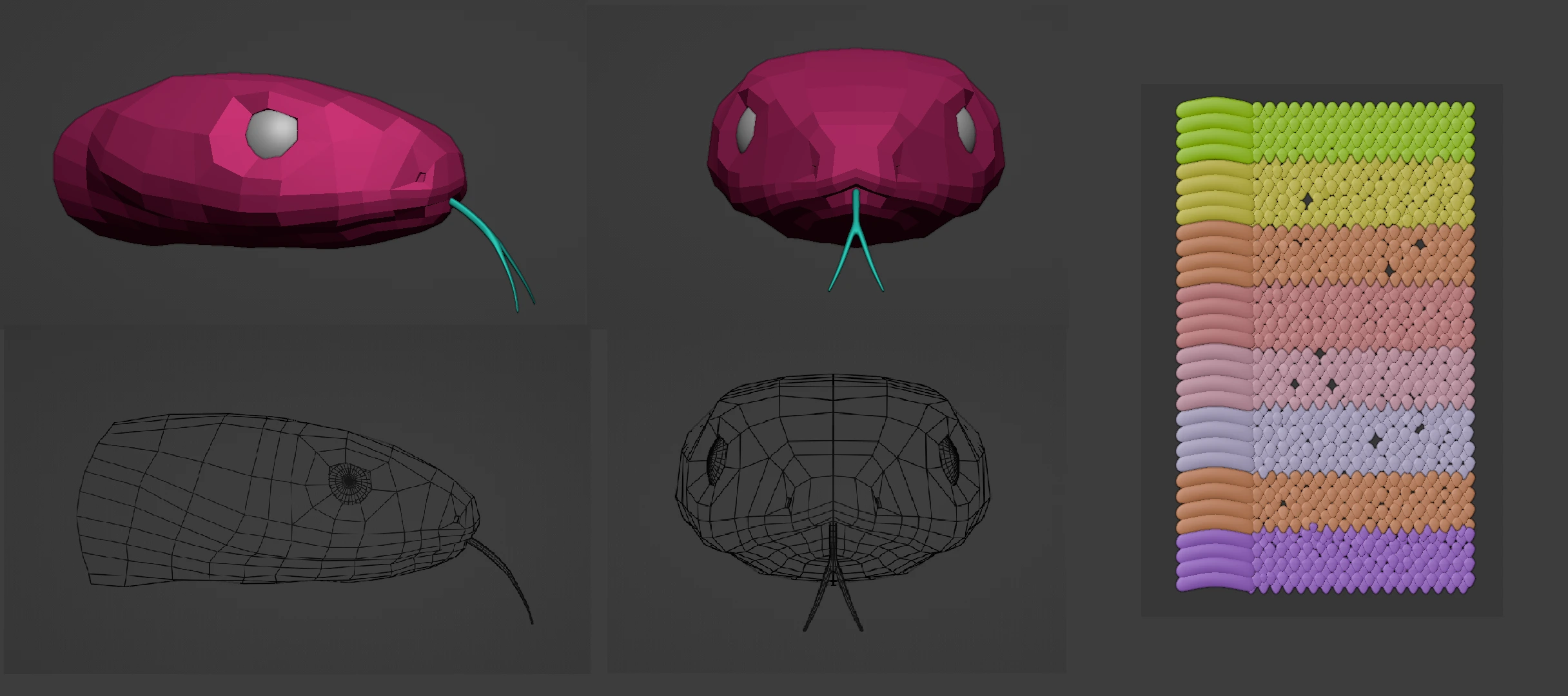 Serpent, Creature study · Scales · Surfacing — image 6 of 6