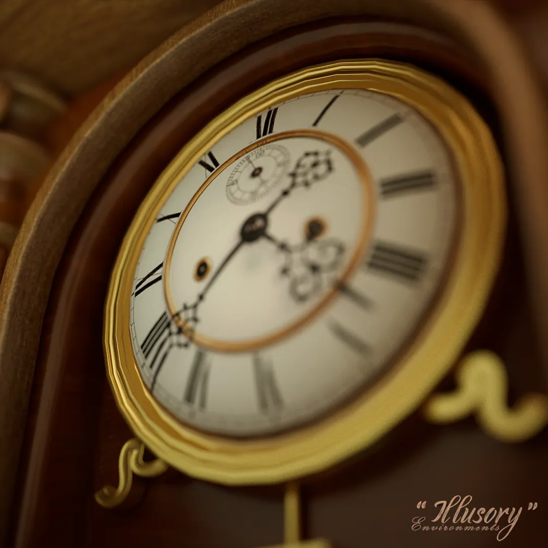 Victorian Clock, 3D · Prop · Victorian — image 4 of 4