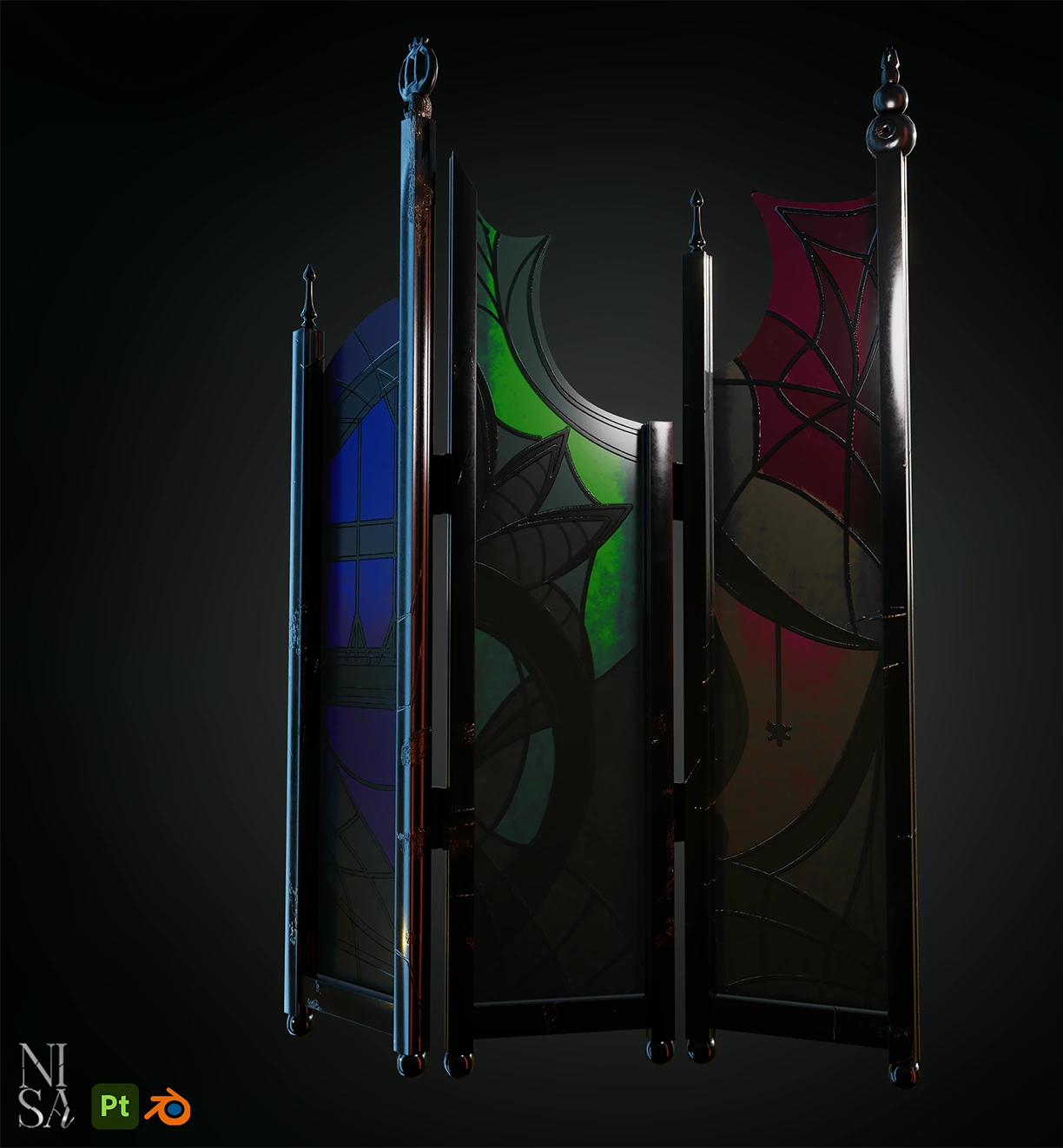 Witch Parlour Scene, Environment scene · Gothic · Lighting — image 5 of 5
