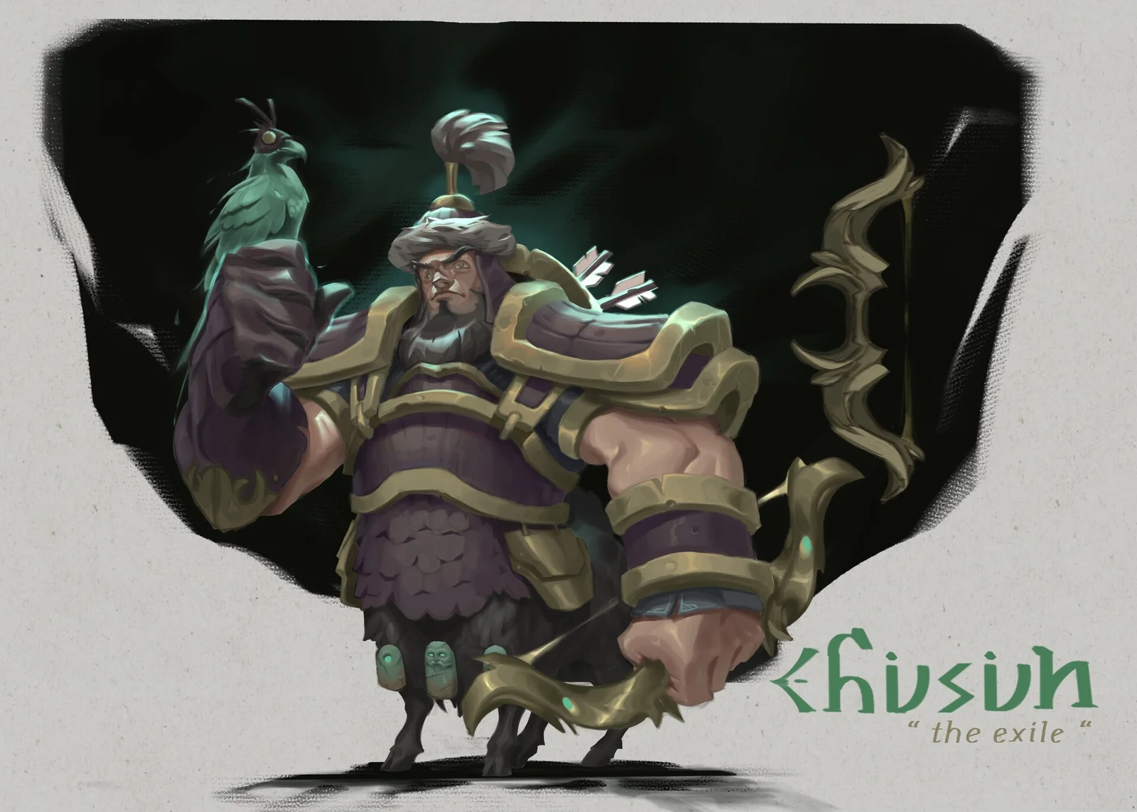 Chusun — 2D · Character concept